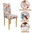 thumbnail image 4 of GMOEGEFT Dining Room Chair Covers, Stretch Seat Protector Cover for Thanksgiving Party Décor, Set of 2, 4 of 7