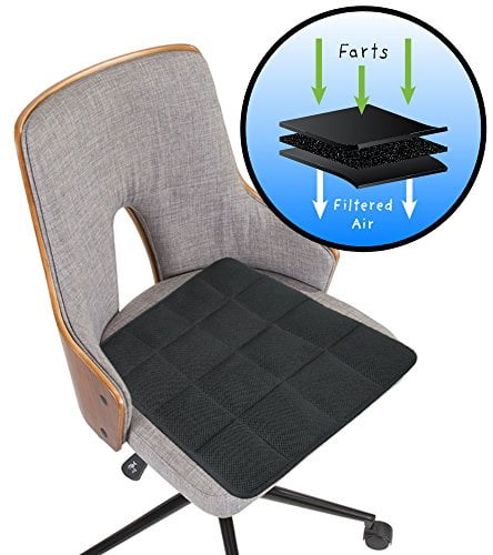 Breathable Thin Chair Pad Fart Cushion Natural Bamboo Charcoal