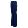 thumbnail image 5 of ZKCCNUK Womens Pants Boho Hippie High Waist Wide Leg Long Flared Bell Bottom Pants S-2XL, 5 of 6