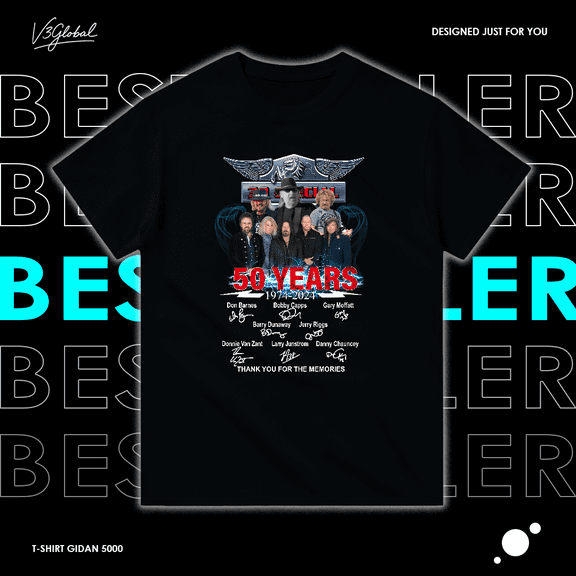 38 Special 50th Anniversary Tour Rock Band Gift Unisex Tee, for men & women, up to size 5XL