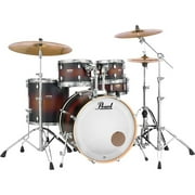 Pearl Decade DMP925SP/C260 5 Piece Drum Shell Pack, Satin Brownburst