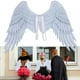 thumbnail image 4 of Alas de ángel Grandes, alas de Hadas 3D Disfraz de Disfraces Fiesta de Halloween Mardi Gras Cosplay Alas para Adultos Hombres Mujeres Ni?os Ni?os Accesorios de decoración de(50*29*1cm-Blanco) Ecomeon no, 4 of 6