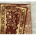 thumbnail image 3 of Persian Rugs Distressed Floral Area Rug 2817 Burgundy 8x10, 3 of 4