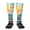 2 Black-2, variant on Colorful Whimsical Earth for Novelty Casual compression Socks For Women Men Contrast Color Stockings