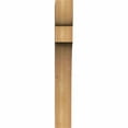 thumbnail image 2 of 3 1/2"W x 10"D x 26"H Yorktown Smooth Corbel, Western Red Cedar, 2 of 9