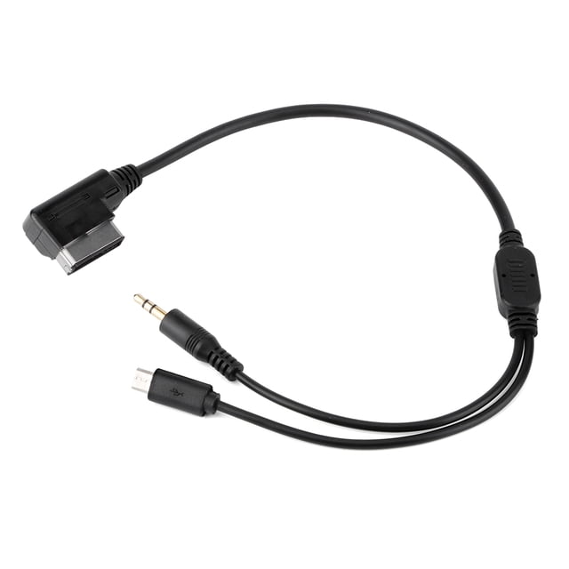 Cable de audio de línea, cable conector de 3,5 mm, cable de carga auxiliar para automóvil, cable ultra sensible