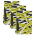 thumbnail image 2 of Abstract Yellow Waves Kitchen Towels Set of 3, Minimalist Modern Black Striped Absorbent Dish Towels for Kitchen, Microfiber Hand Towel, Quick Drying Tea Towel for Cleaning Decorative Dishcloths, 2 of 7