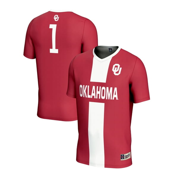 Youth GameDay Greats #1 Red Oklahoma Sooners Lightweight Soccer Jersey