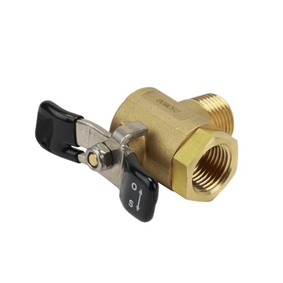 Heavy Duty 1/2MNPT & 1/2FNPT Ball Valve - Drain Valve Replaces - VL2443, SV590PH-8, Automann 177.424DD, KW K295-397,  PTR-VL2443,