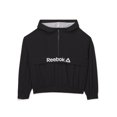 thumbnail image 5 of Reebok Girl's 1/2 Zip Hooded Windbreaker, Sizes 4-18, 5 of 6