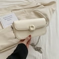 thumbnail image 5 of Nuevo bolso bandolera Joker de piel sintética, pequeño bolso de moda portátil, pequeño, blanco, 5 of 5