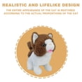 thumbnail image 5 of CSSAD Lunafex Robot Cat, Nicoo - My Realistic Robot Kitten, Nico My Realistic Robot Pet, Electronic Interactive Stuffed Cat - Walking, Barking, Tail Wagging, Lunafex Toby Robot Cat for Kids (Brown), 5 of 6