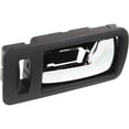 thumbnail image 3 of Passenger Side Front Interior Door Handle Compatible with 2005-2014 Ford Mustang Chrome Lever With Black Bezel With Lock Button AR3Z6322600DB Boss 302 Bullitt GT Shelby GT Shelby GT500, 3 of 5