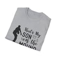 thumbnail image 4 of Baseball Mom T-Shirt - That's My Son on the Mound, 4 of 7
