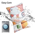 thumbnail image 6 of Pofeuu Gnome Camping Print Polyester Microfiber Plush Pillowcases, Super Soft and Cozy Pillow Case Covers with Envelop Closure（Pillow core not included）-14"x20", 6 of 6