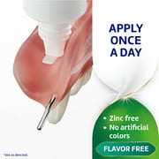 Poligrip Free Denture Adhesive Cream, Strong All-Day Hold, Food Seal, 2.4 Oz