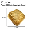 thumbnail image 2 of 1000PCS Artificial Rose Petals,Fake Flower Petals,Fake Rose Petals Decoration for Romantic Night,Wedding - gold, 2 of 5