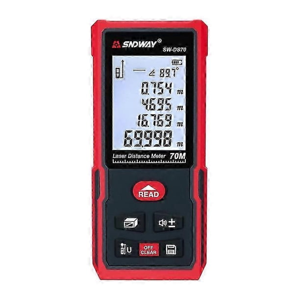 Laser Distance Meter SW DS50 DS70 DS100 DS120 Digital Rangefinder 50M 70M 100M 120M Range Finder Tape Measuring Tool