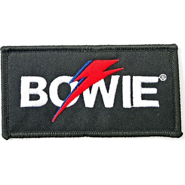 David Bowie Écusson Thermocollant à Logo Flash