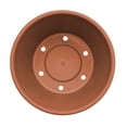 thumbnail image 3 of Bloem Terra 8" Diameter Round Resin Planter with Drainage Holes - Indoor, Outdoor, 1 Gallon Capacity, Lightweight, Fade-Resistant Garden Pot, Terra Cotta, 3 of 5