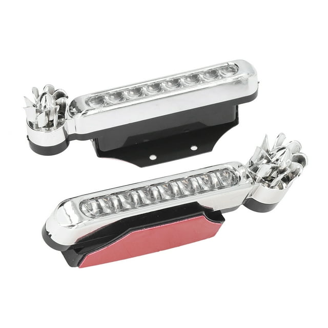 Luz Exterior Alimentada por Energía Eólica Bling Bling 2 Piezas Luz de Energía Eólica