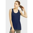 thumbnail image 1 of Cottonbell Women's Loose Fit Jersey Workout Sports Active Flowy Tank Tops, 1 of 3