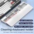 thumbnail image 3 of Ergonomic Computer Keyboard Wrist Rest | Non-Slip, ABS Material, Includes Cleaning Kit for Accessories, 3 of 8