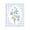 Floral Gingham Pastel, variant on Stupell Industries Blue Checkered Blooms Canvas Wall Art, design by Lanie Loreth