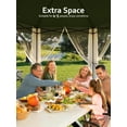 thumbnail image 2 of Garvee 13x13 ft Pop Up Gazebo, Hexagonal Instant Tent with Mosquito Netting, Green, 2 of 7