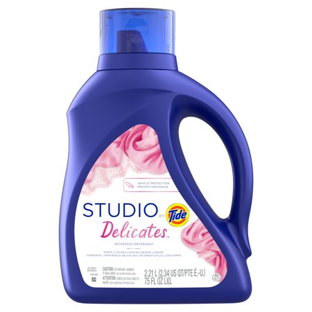 Studio by Tide Delicates HE, Liquid Laundry Detergent, 75 Fl Oz 48 (Best Detergent For Delicates)