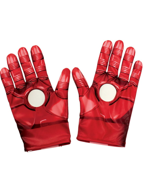 Rubies Costume Co Avengers Assemble Iron Man Marvel Comics Kids Gloves Costume Accessory