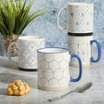 thumbnail image 3 of Gibson Home Parkmill 17 oz 4-Pack Stoneware Mugs, 3 of 5
