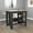 Multicolor, variant on Kitchen Table with Three Storage Areas, 27.5" Deep / Spacious Leg Room for Sitting