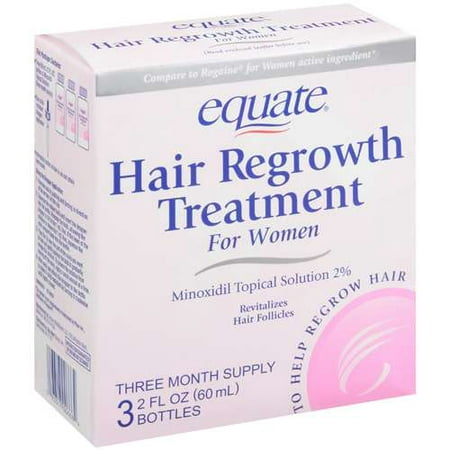 Equate Hair Regrowth Treatment for Women, 2 Oz