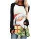 thumbnail image 1 of Blusas Navideñas Para Mujer Blusas de Manga Larga Cuello Redondo Camisa de Jersey Odeerbi ODB184208, 1 of 5