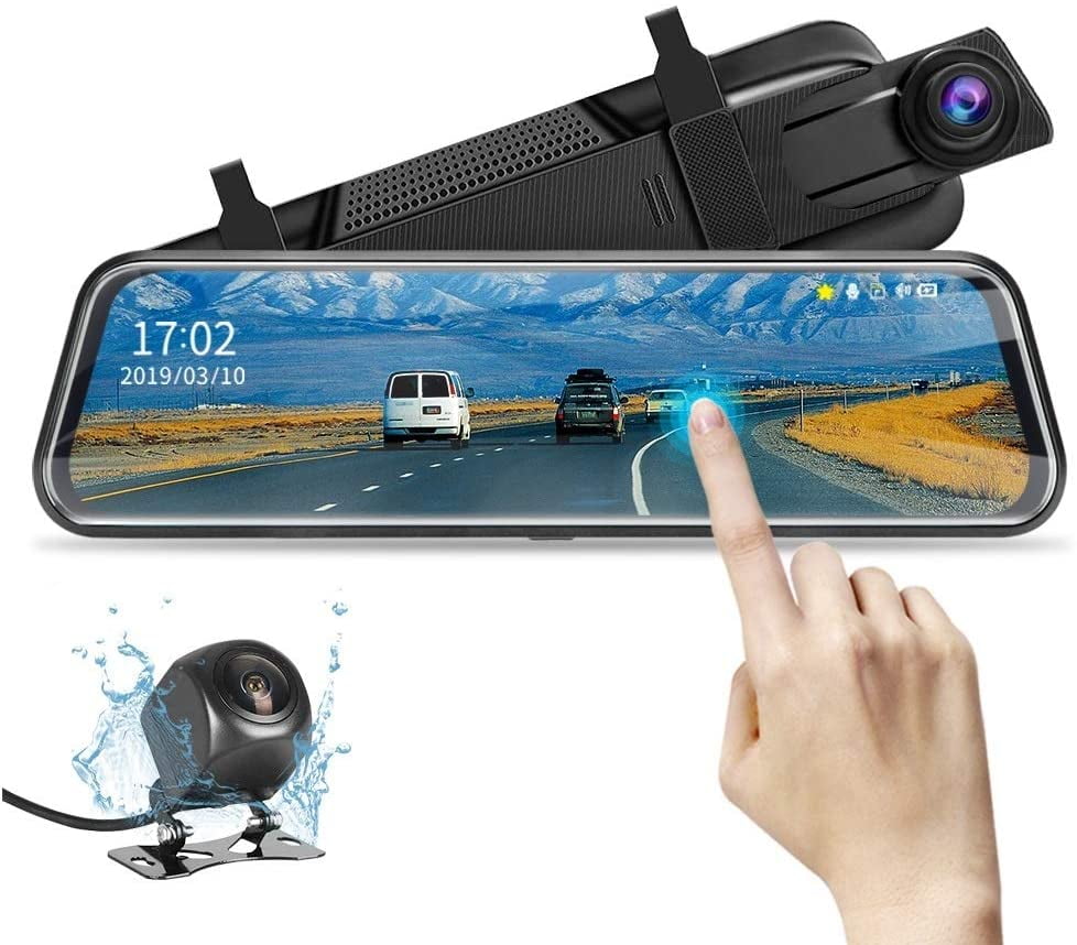 Peak rear view mirror backup camera system Wascamping