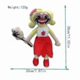 thumbnail image 2 of Miss Delight Plush Doll Smiling Critters Plush Toy, 2 of 3