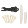 thumbnail image 2 of Folk Guitar Bridge Pin Kit Bone Saddle Nut Nail Puller Music Instrument Accessories, 2 of 14