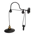 thumbnail image 4 of Wall Mounted Adjustable Lamp, Industrial Flexible Installation Sconce Retractable Wall Lamp Durable Retro  For Restaurant, 4 of 8