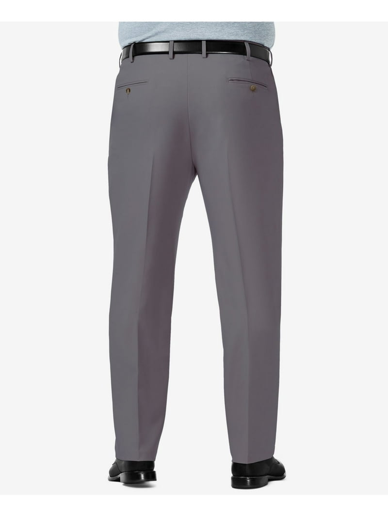 パンツ CLASSIC FIT TROUSERS GRAIGE Haggar Mens Big & Tall Wrinkle Free Dress Pants, Classic Fit