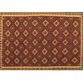 thumbnail image 1 of Ahgly Company Indoor Rectangle Oriental Brown Traditional Area Rugs, 6' x 9', 1 of 4