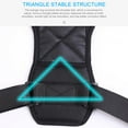 thumbnail image 3 of Adjustable Posture Corrector Belt Lumbar Back Shoulder Support Spine Braces, 3 of 7