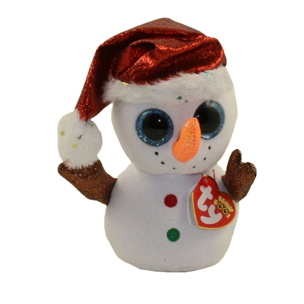 TY Beanie Boos Collection Regular Size 6 Inch Flurry Snowman Boo