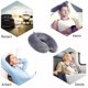 thumbnail image 4 of Life Hall Travel Pillow - Almohada de espuma viscoelástica para el cuello, lujosa, compacta y ligera, paquete rápido para acampar, almohada para dormir (gris) Xemadio OTTO-WX-0005, 4 of 5
