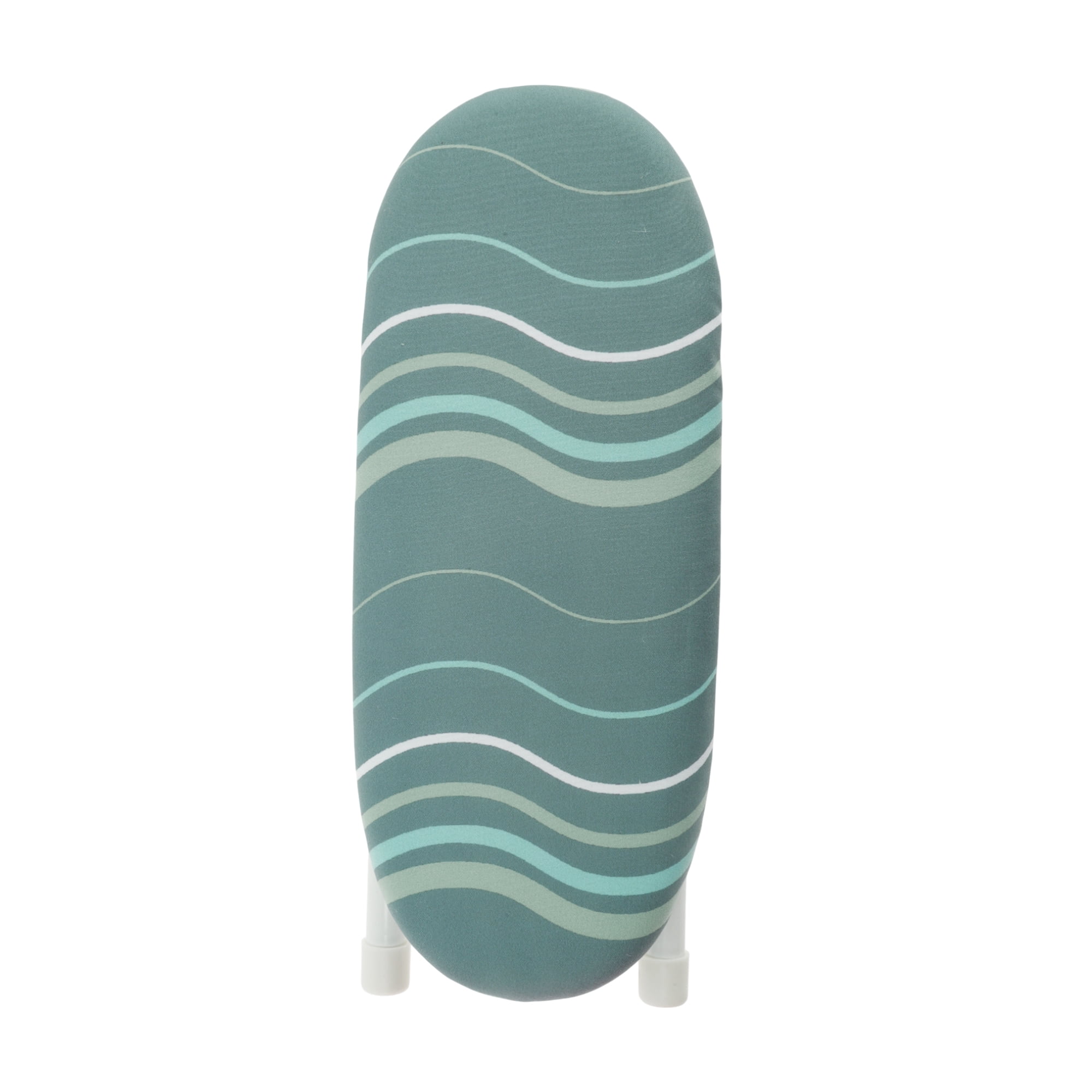 Unique Bargains Foldable Mini Ironing Board Small Travel Green