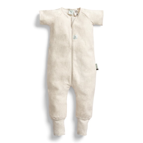 ergoPouch 1.0 TOG Sleeping Onesies For Baby Girl and Baby Boy - Baby Onesies for Easy Diaper Changes - Baby Girl Onesies Made with Breathable Materials (2-3 Years, Oatmeal Marle)