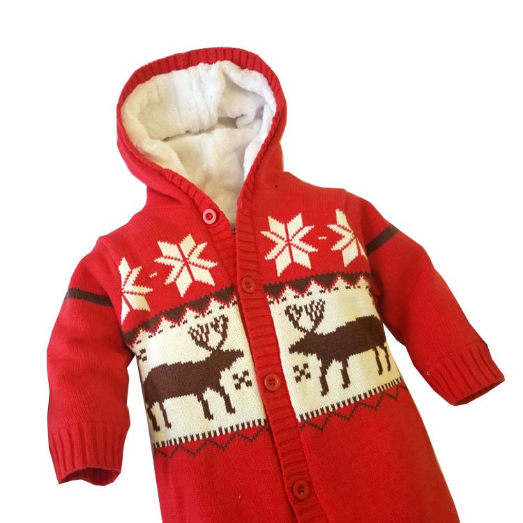 Amazing Snazzy Hooden Winter Baby Romper