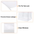 thumbnail image 3 of 50Pcs Bread Bags for Homemade Bread, 5.1x3.9x11 Inches Kraft Bakery Bags, White, 3 of 6