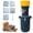 Dark Gray, variant on , 55 Gallon Drum Dolly 1pk - 1200 lb Capacity Oil Barrel Drum Roller Cart - Low Profile Steel Oil Drum Caddy, Yellow ,Steel ,
