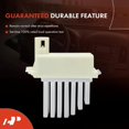 thumbnail image 3 of A-Premium HVAC Heater Blower Motor Resistor Compatible with Mini Vehicles - Cooper 2002 2003 2004 2005 2006 2007 2008, L4 1.6L, With Climate Control, 3 of 6